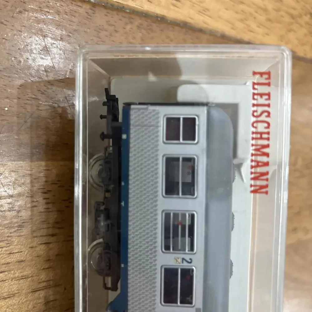 Vintage Fleischmann 5149 K HO Model Passenger Train Ferrovie dello Stato Italian